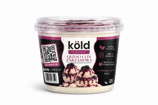 KOLD CREME QUESO CON ZARZAMORA